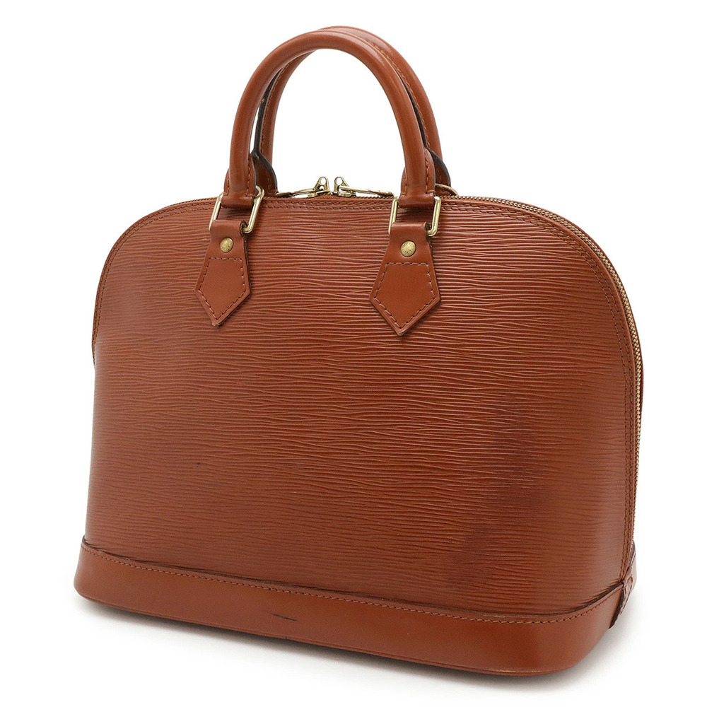 Louis Vuitton Epi Leather Alma Handbag Kenya Brown